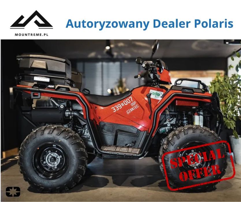 Polaris Sportsman Quad POLARIS Sportsman 570 EPS dla Ochotniczej Straży Pożarnej