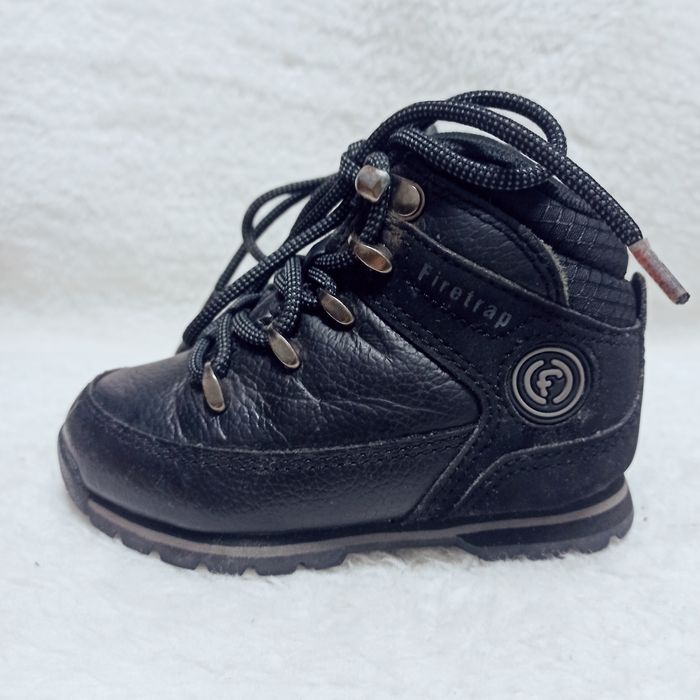 FIRETRAP Шкіряні осінні черевички для хлопчика, 23 розмір,14.5 см