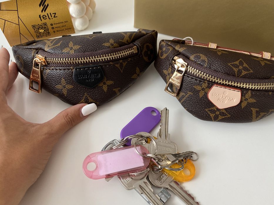 Mała nerka saszetka Louis Vuitton portmonetka portfel na klucze