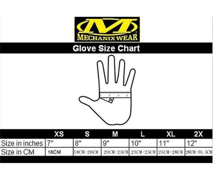Перчатки Mechanix Original. Всі розміри