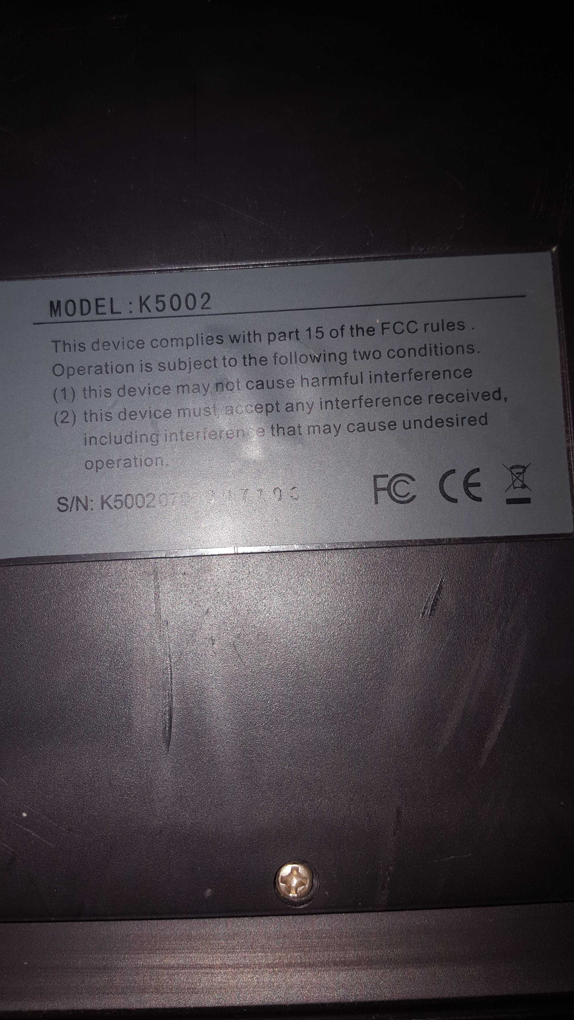 Teclado Delux(model-K5002)