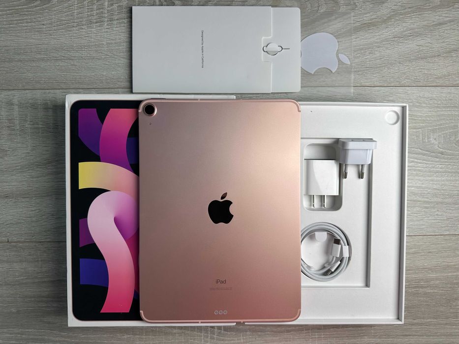 Планшет Apple iPad Air 4 10.9 256GB Wi‑Fi+LTE Rose Gold A2324 ІДЕАЛ