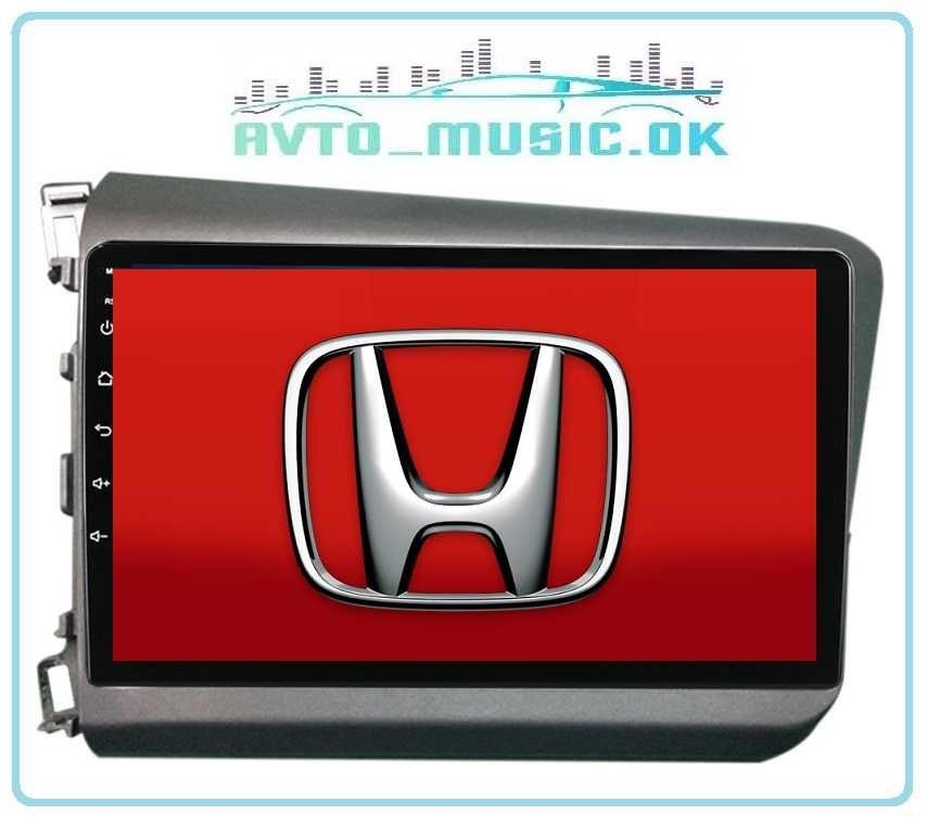 Автомагнітола Honda Civic Android, Qled, USB, GPS, 4G, CarPlay