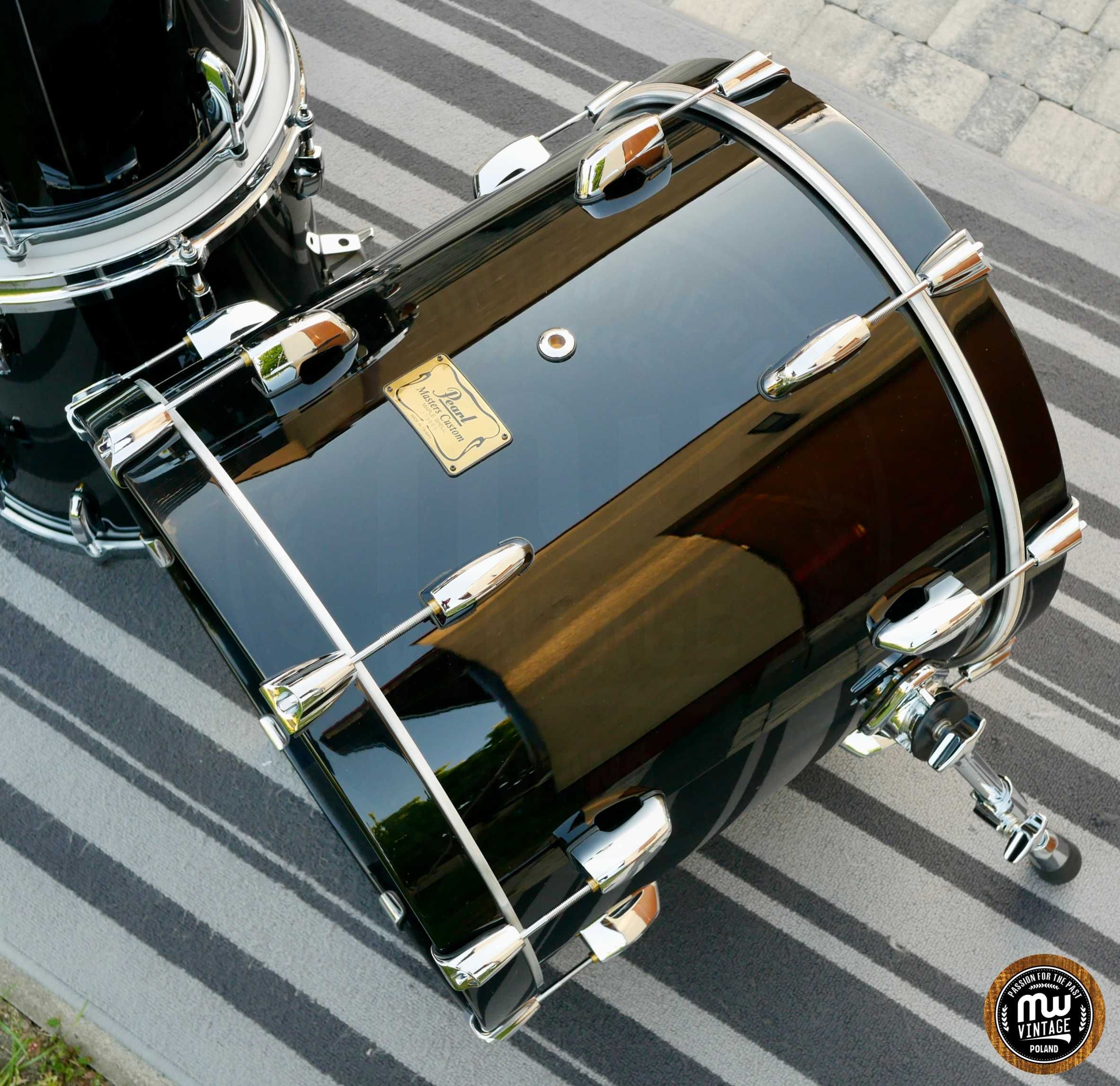 Perkusja Pearl Masters Custom MMX 18”, 12", 14" Piano Black ‼️