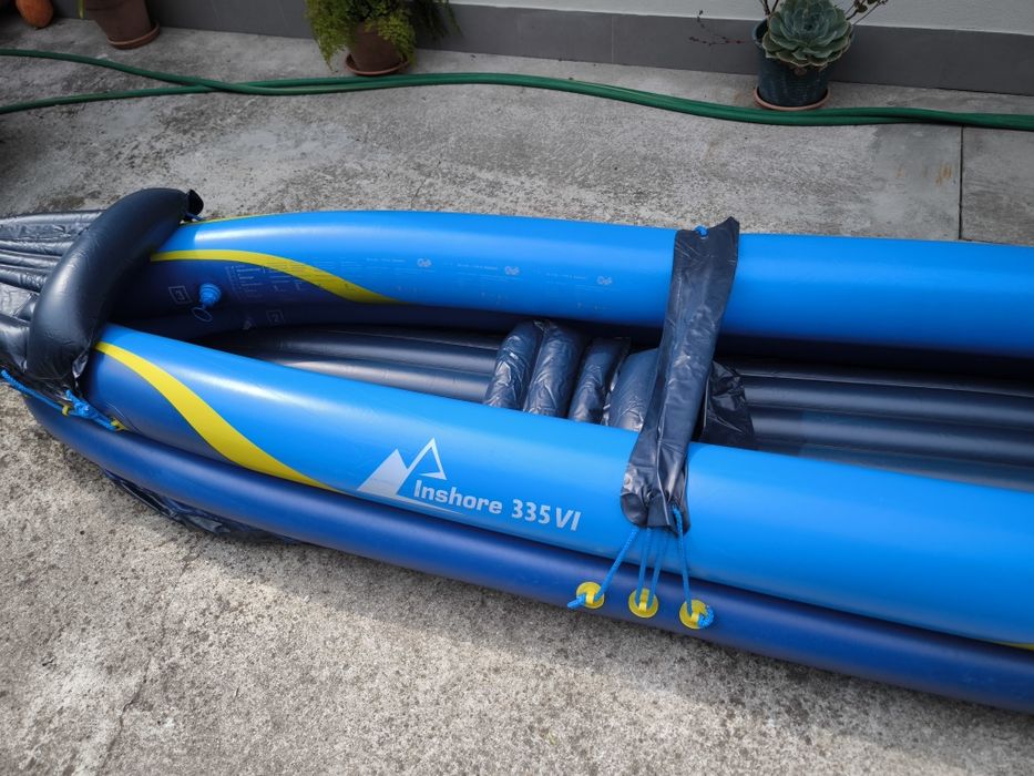 Caiaque da INSHORE 335 VI para 2 pessoas com bomba