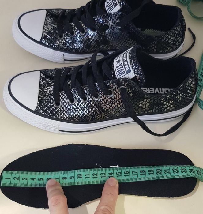 Кеди Converse All Star Chuck Taylor натуральна шкіра Нові снікерси