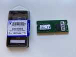 Memória portátil RAM Kingston 8GB DDR4