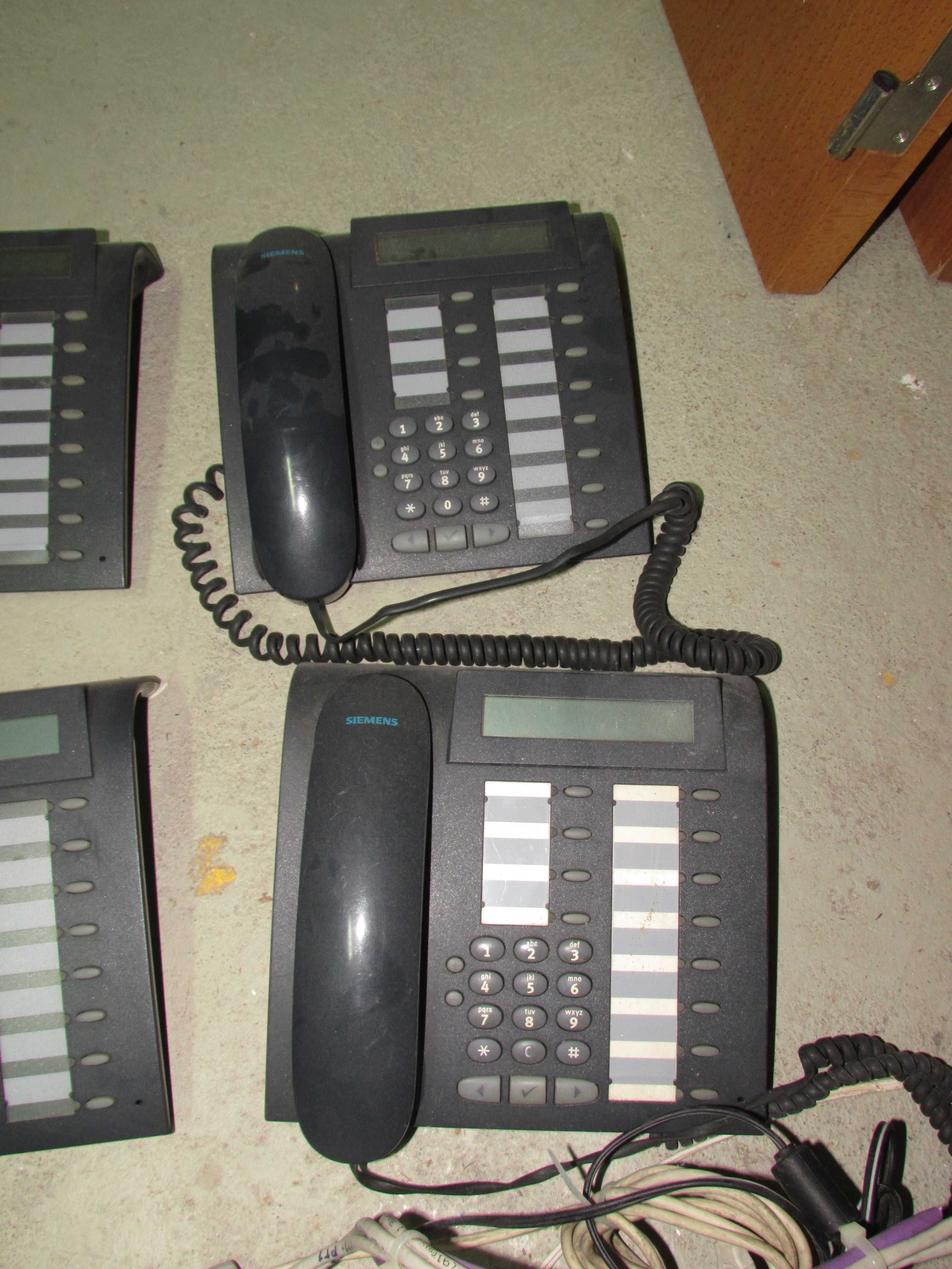 Central telefónica e telefones para escritório