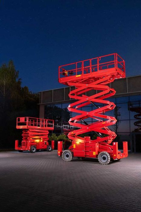 wynajem zwyżka podnośnik koszowy nożycowy zwyżki wynajem podnośników