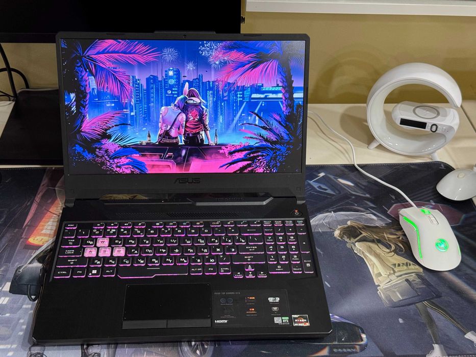 Ігровий Asus TUF A15 (Ryzen 5 (6 ядер)/RTX 3050/16 ГБ/SSD512/144Гц