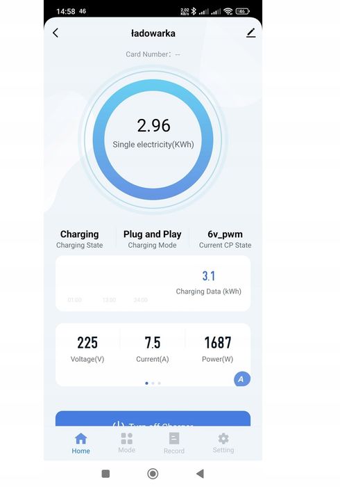 ŁADOWARKA do elektryka hybryd plugin 8-16A 230V TYPE2 Tuya App +TORBA