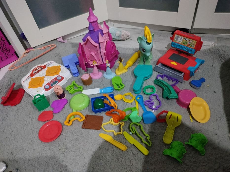 Duży zestaw Play doh