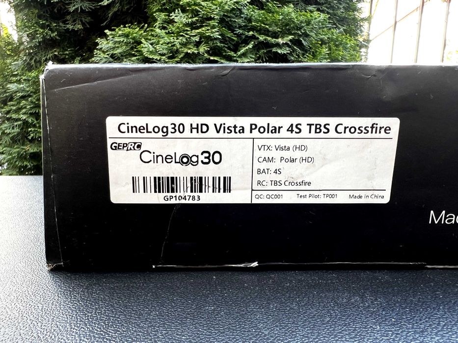 Dron GEPRC CineLog30 HD + odbiornik TBS - NOWY (Faktura VAT)