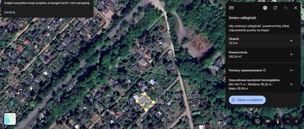 Działka ROD , Złotowska II , domek całoroczny