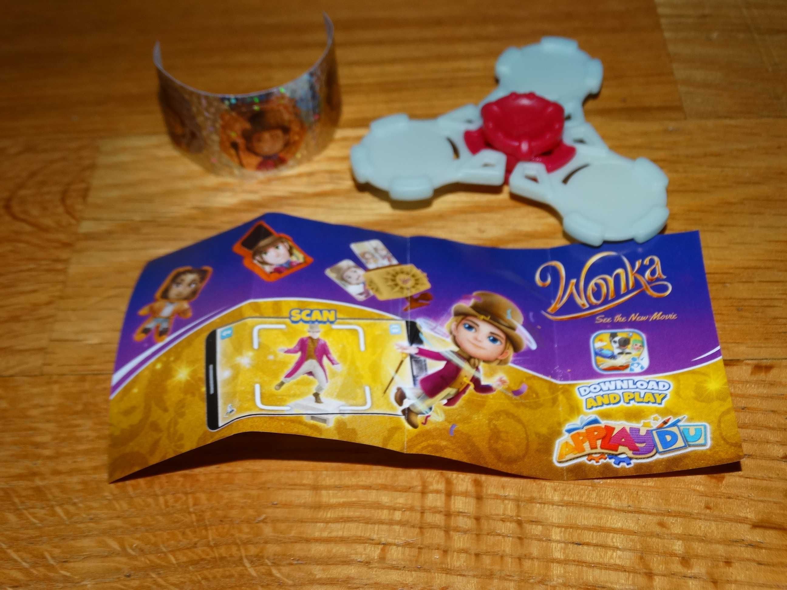 Figurka Spinner film Wonka VV002E seria Wonka Kinder niespodzianka