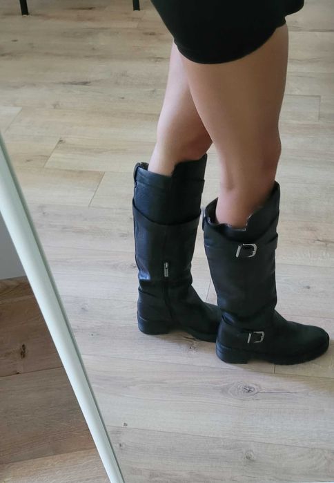 Kozaki Ryłko  skóra 37