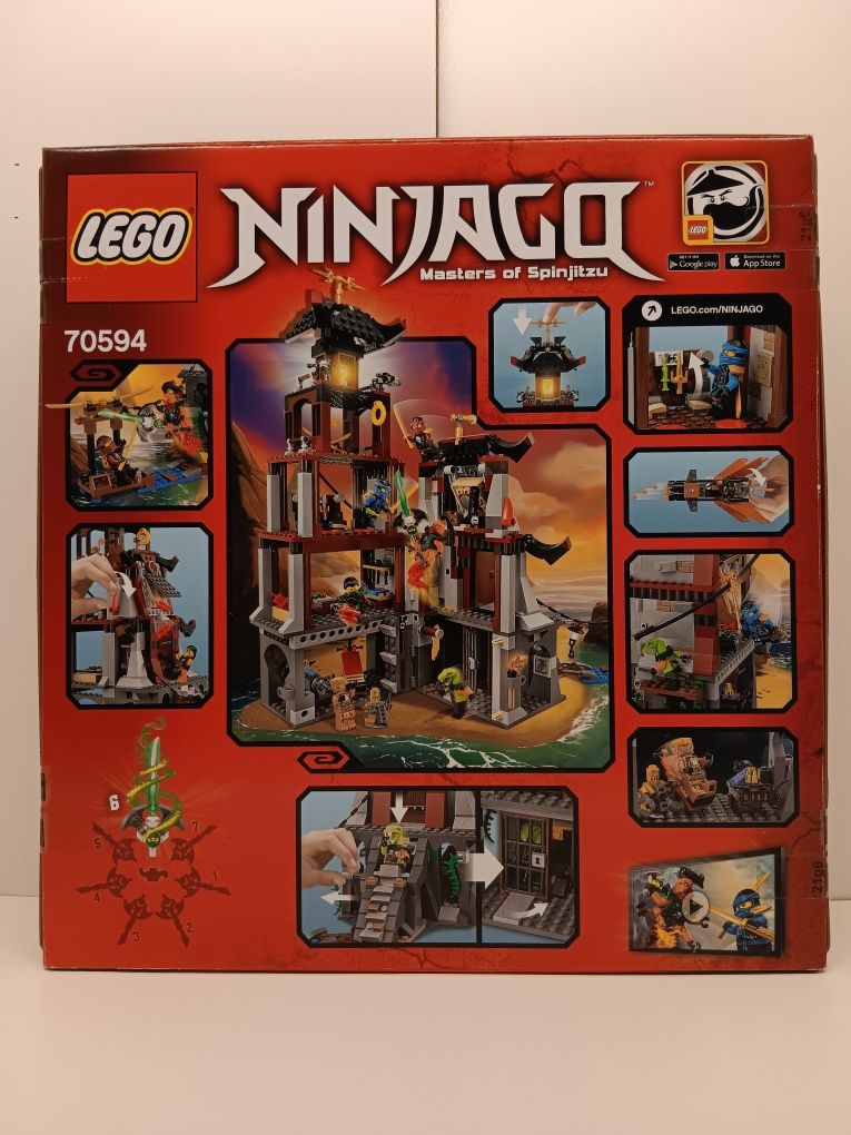 Nieotwarte Lego Ninjago 70594 - Bitwa o Latarnie