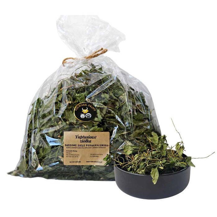 Podagrycznik suszone ziele dla królika, świnki morskiej,szynszyli 100g