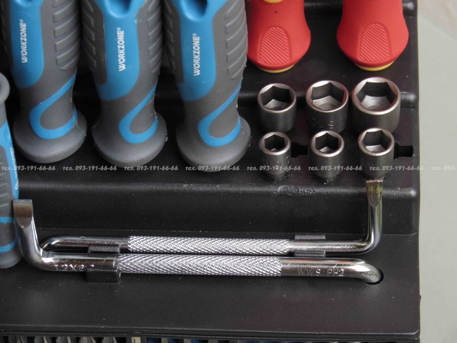 Набор подставка отверток бит Германия Workzone