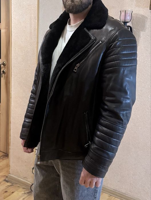 Дублянка натуральна чоловіча тепла