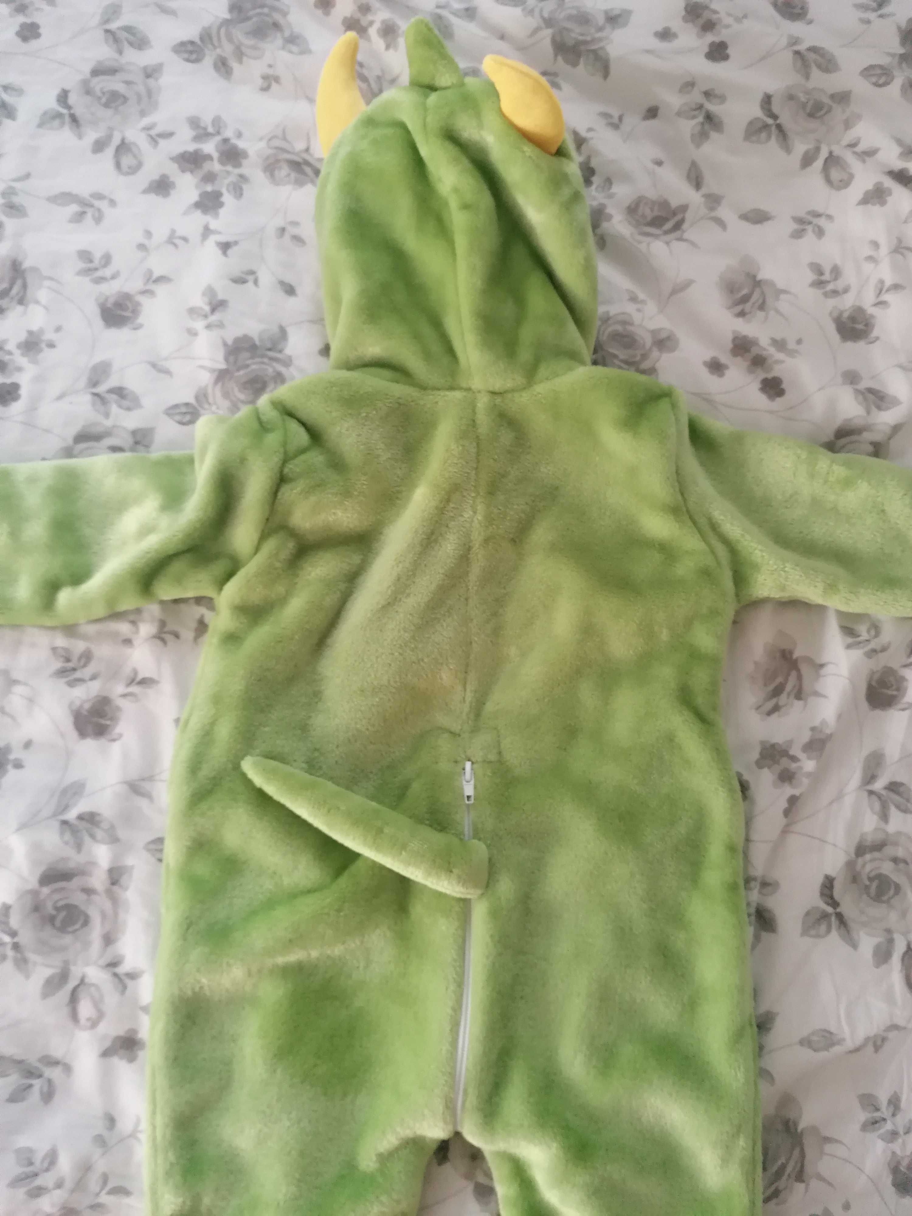Pidżama kombinezon smok 100 cm