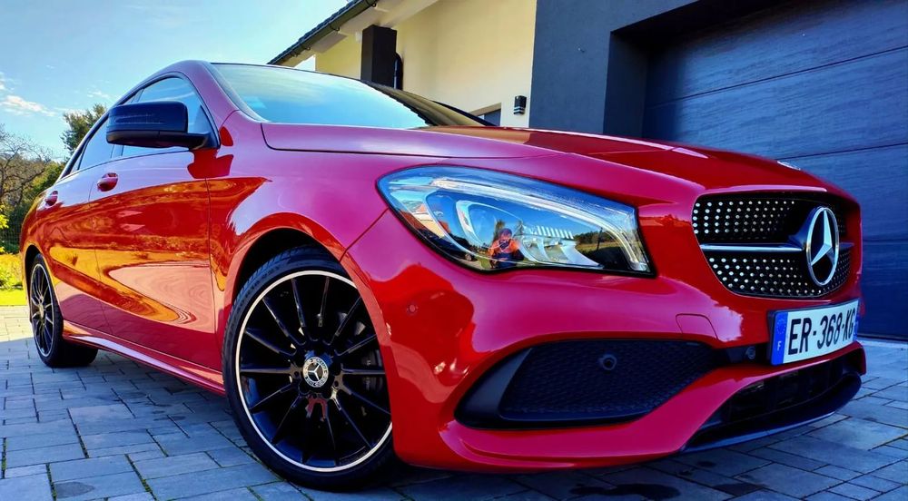 Mercedes-Benz CLA Mercedes CLA 180 pakiet AMG LIFT 2017 92300 tkm