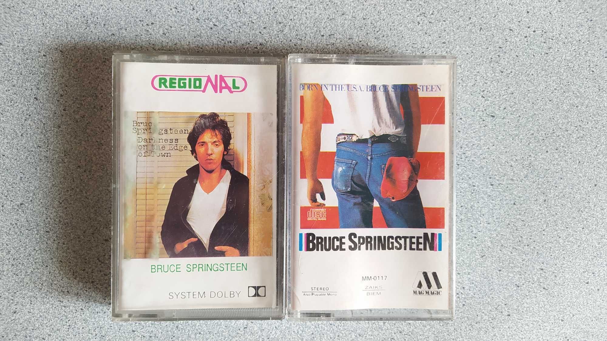 BRUCE SPRINGSTEEN - Kasety magnetofonowe - Zestaw 2 sztuki