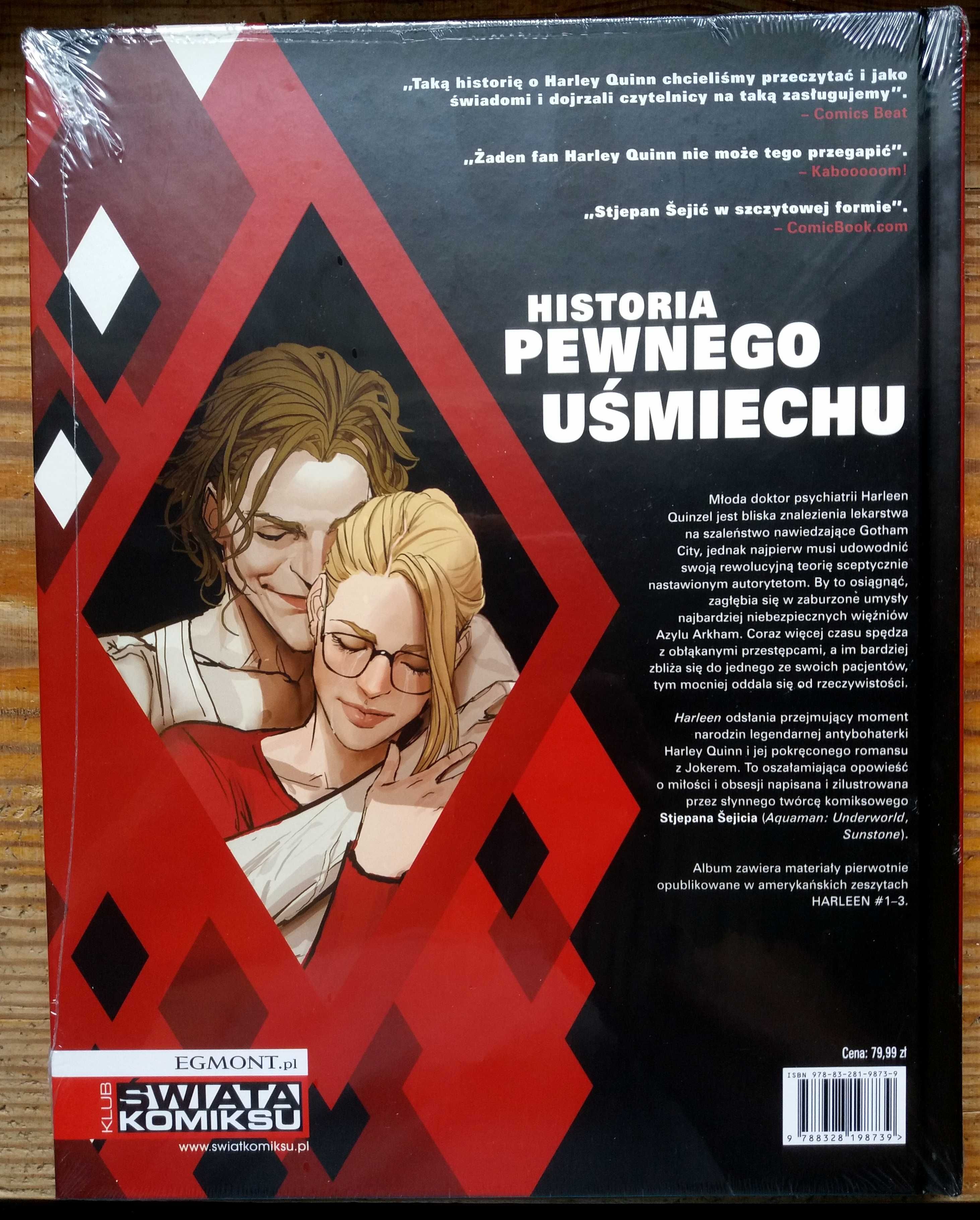 Harleen ( Stjepan Šejić ) komiks nowy folia