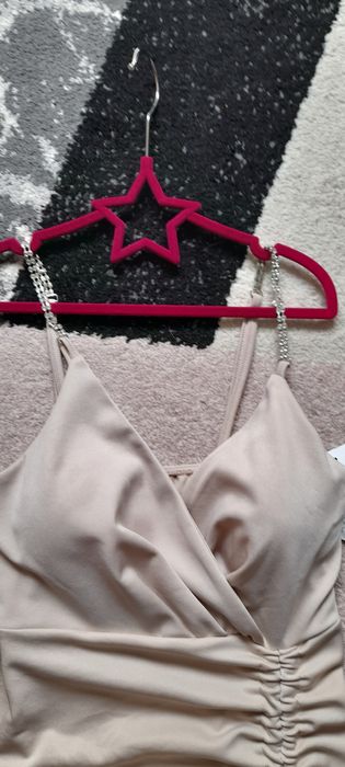 Nowa Sukienka mini ze ściągaczem