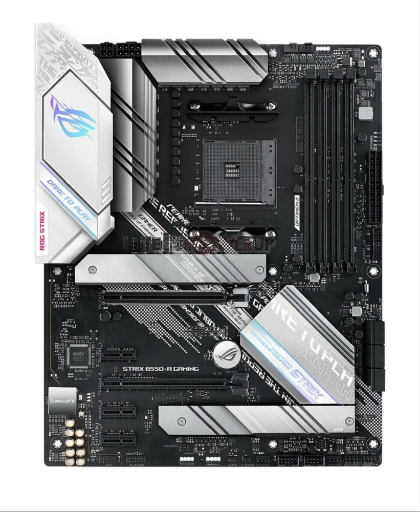 Dwie plyty główne b550 rog strix F i b350 prime plus