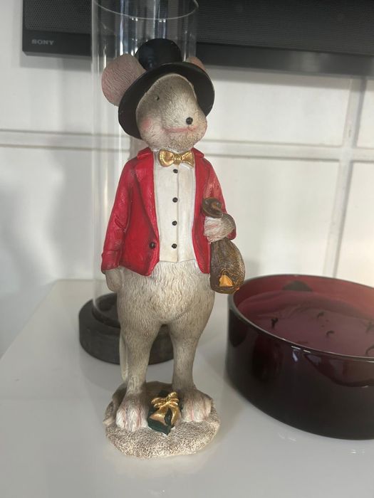 figurka mysz swiateczna home&you festivio festiviso home you
