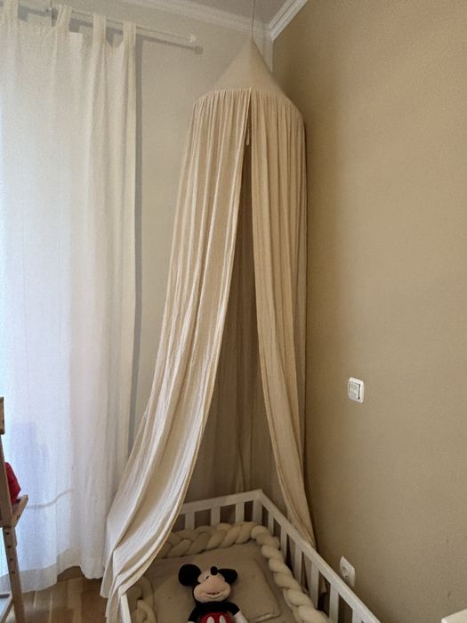 Dossel Bege Quarto Bebe