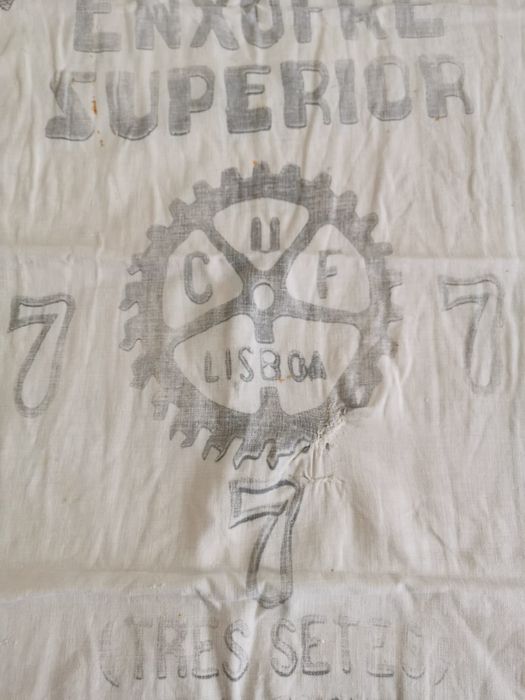 Saco antigo de transporte produtos quimicos