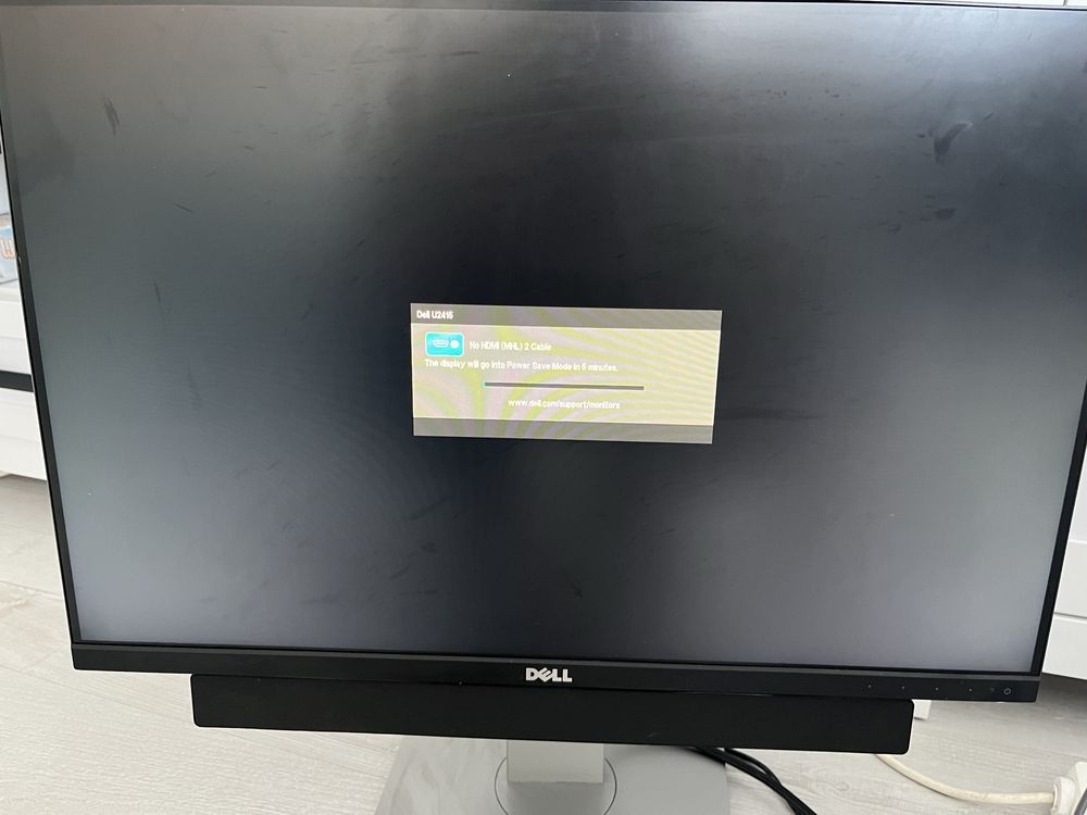 Monitor Dell u2415b + multimedialny speaker + noga oryginalna obrotow