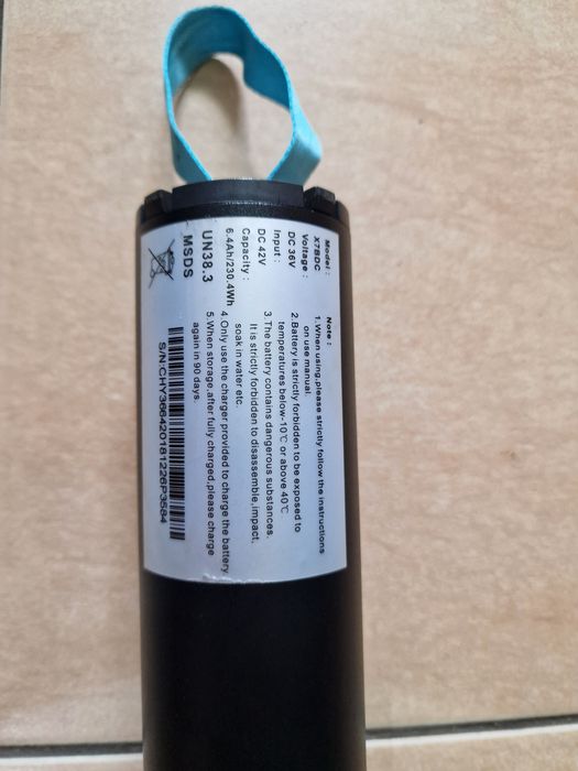 Hulajnoga elektryczna EcoFun, bardzo mały przebieg