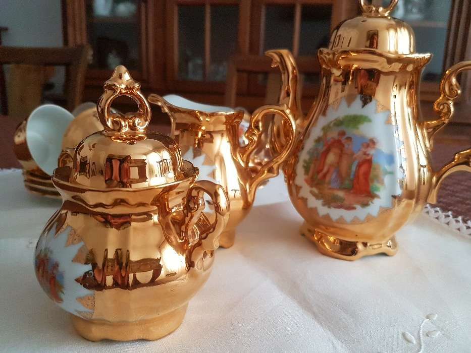 Serviço de café de porcelana anos 50/60