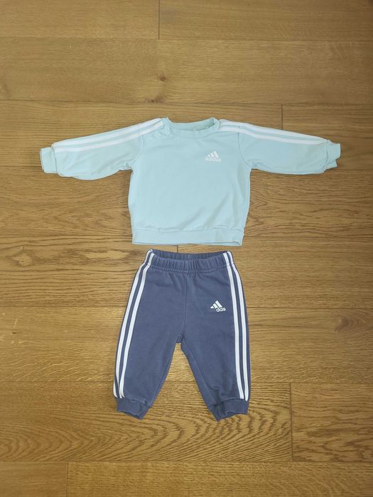 Dres adidas bluza i spodnie 3-6 m-cy 68