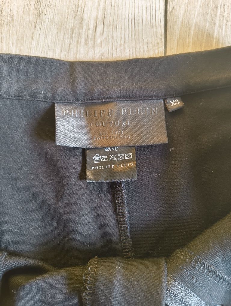 Spodnie rurki legginsy Philipp Plein r.XS