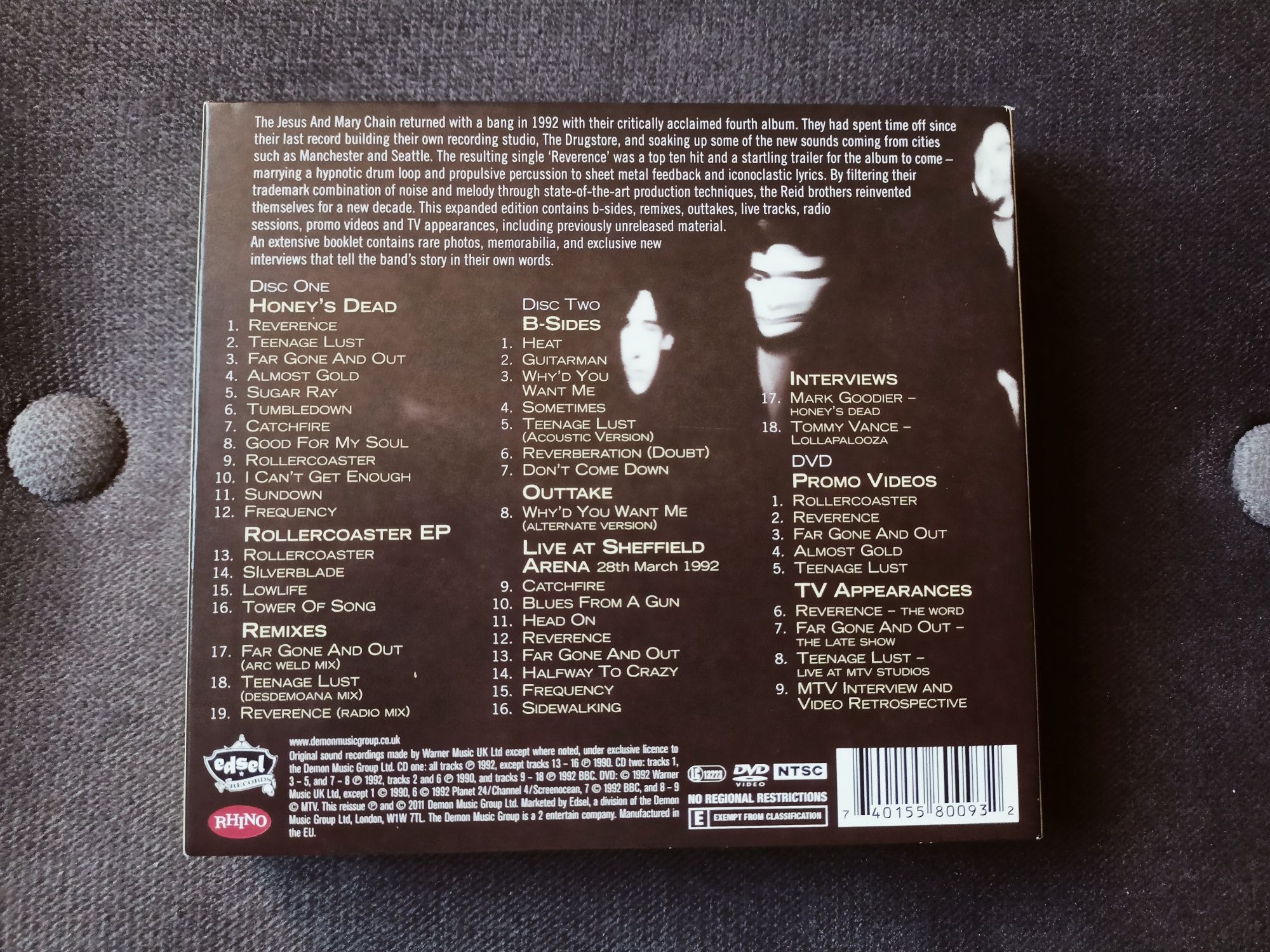 The Jesus and Mary chain - Honey's Dead/ 3xCD wydanie specjalne