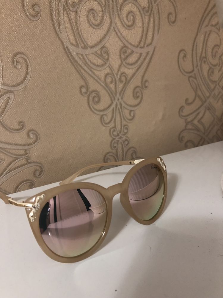 Очки зеркальные,  Cartier