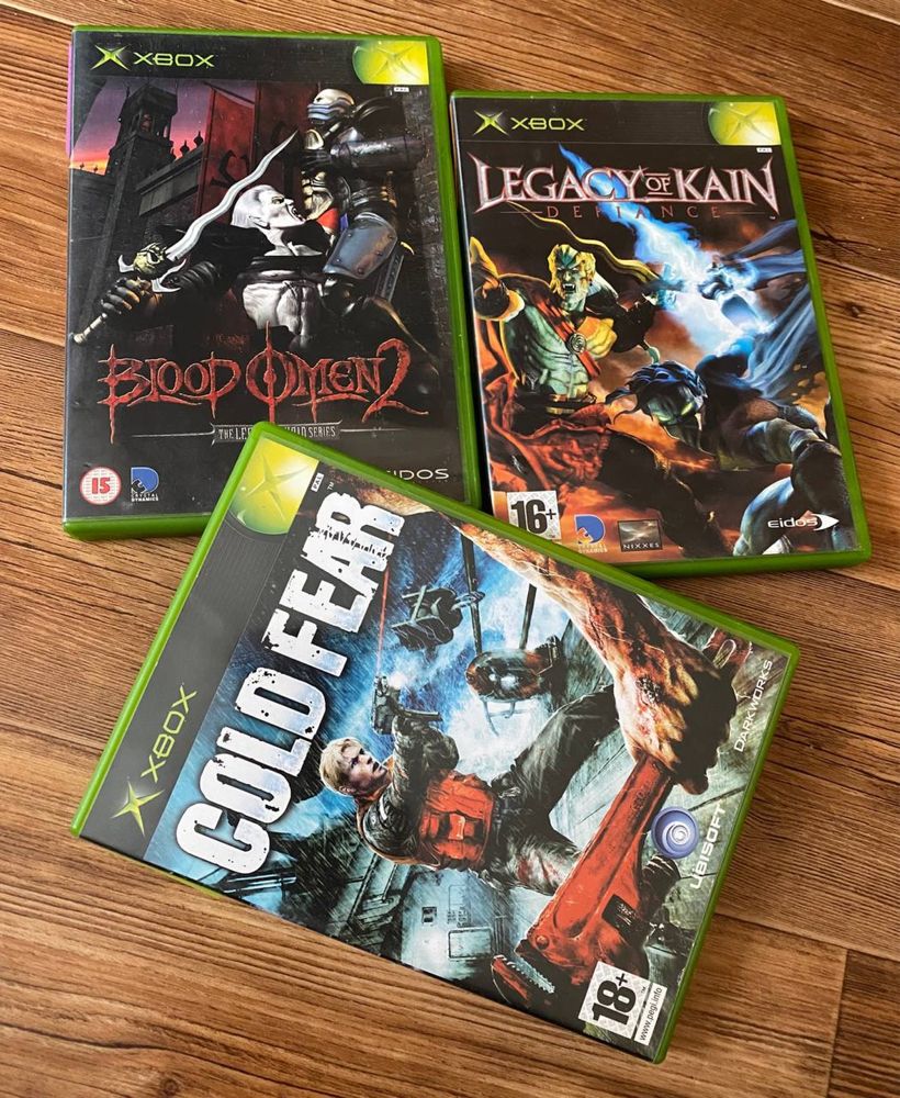 XBOX: Silent Hill, BloodRayne, Half-Life, GTA San Andreas, Doom, Turok