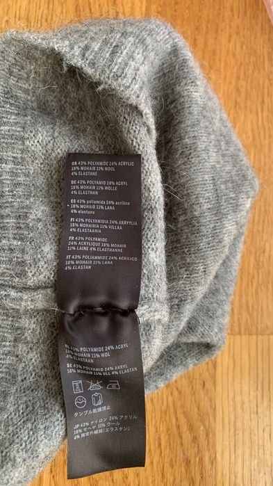 Ангорова шапка H&M легенька