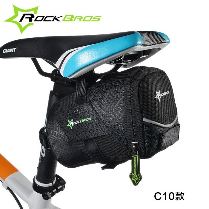 ПРЕМИУМ ROCKBROS C10 сумка под седло черная велосумка вело велоспипед