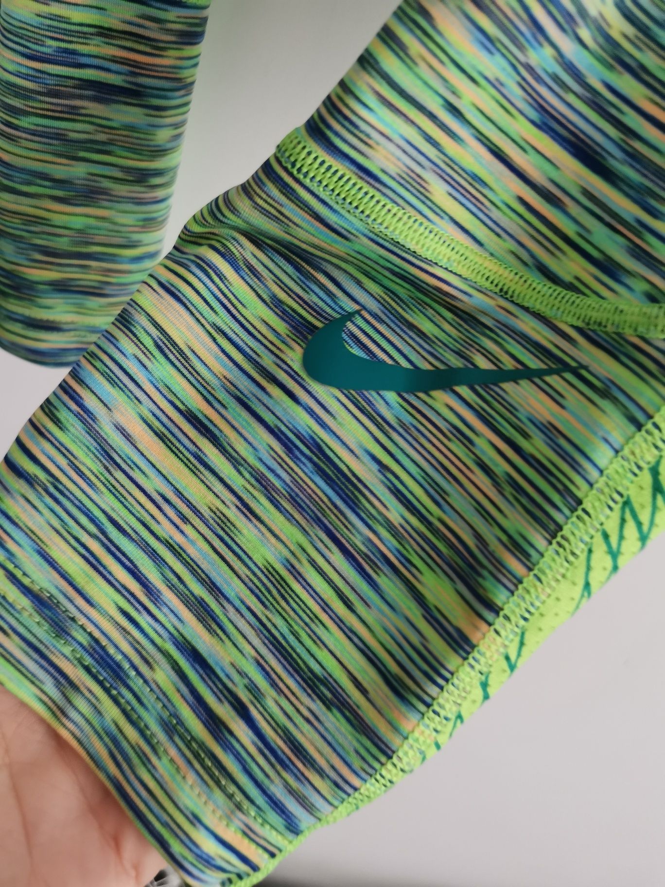 Nike Pro legginsy męskie kompresyjne dopasowane M