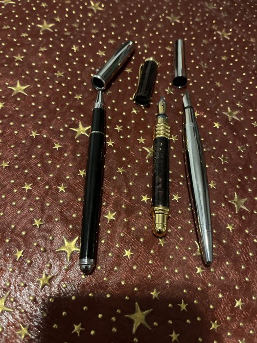 Conjunto de caneta e esferigrafica