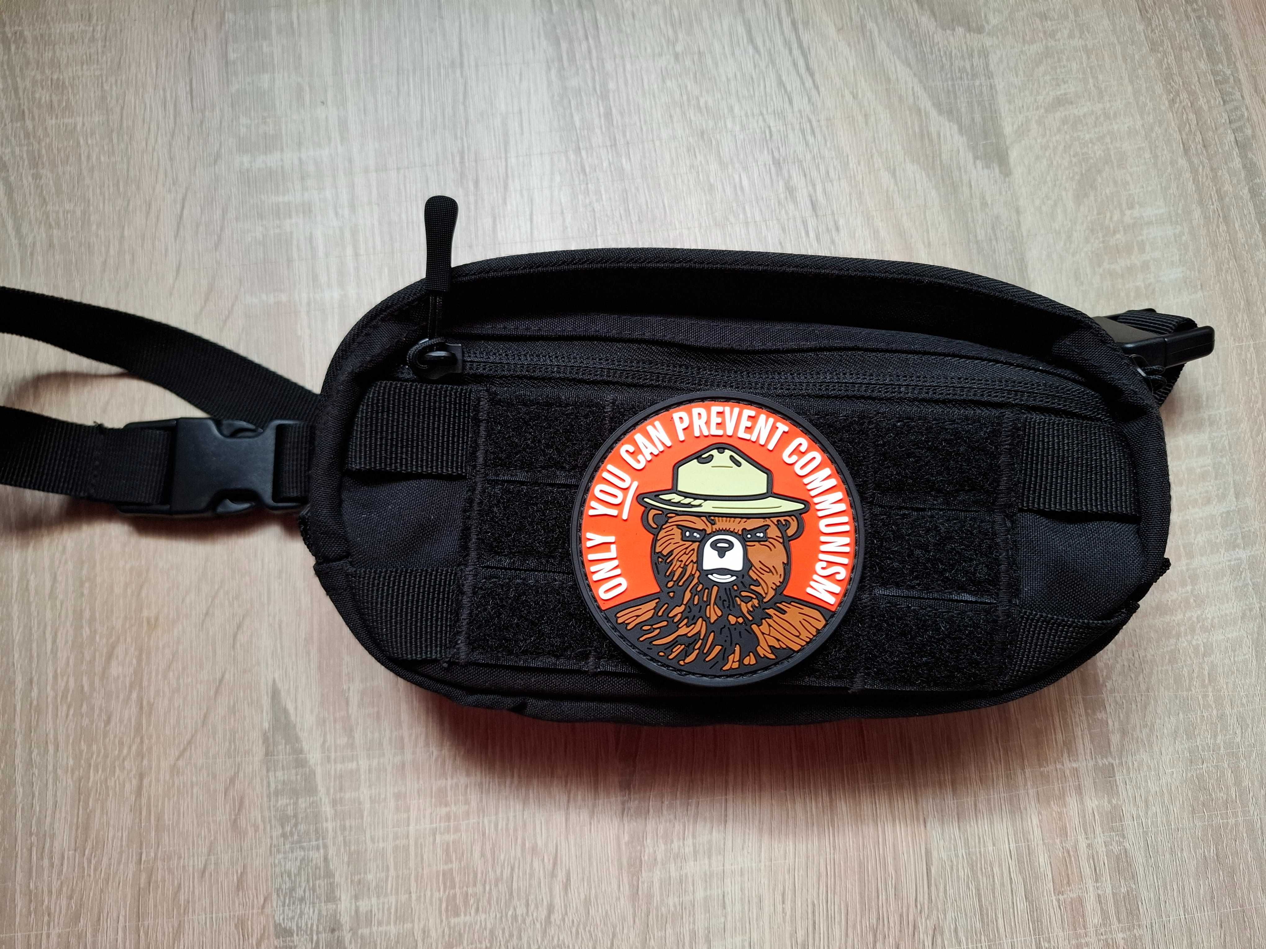 Naszywka Morale Smokey Bear "Only You Can Prevent Communism" PVC Patch