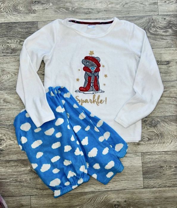 Пижама слип кигуруми флис плюшевая шелк атлас primark disney me to you