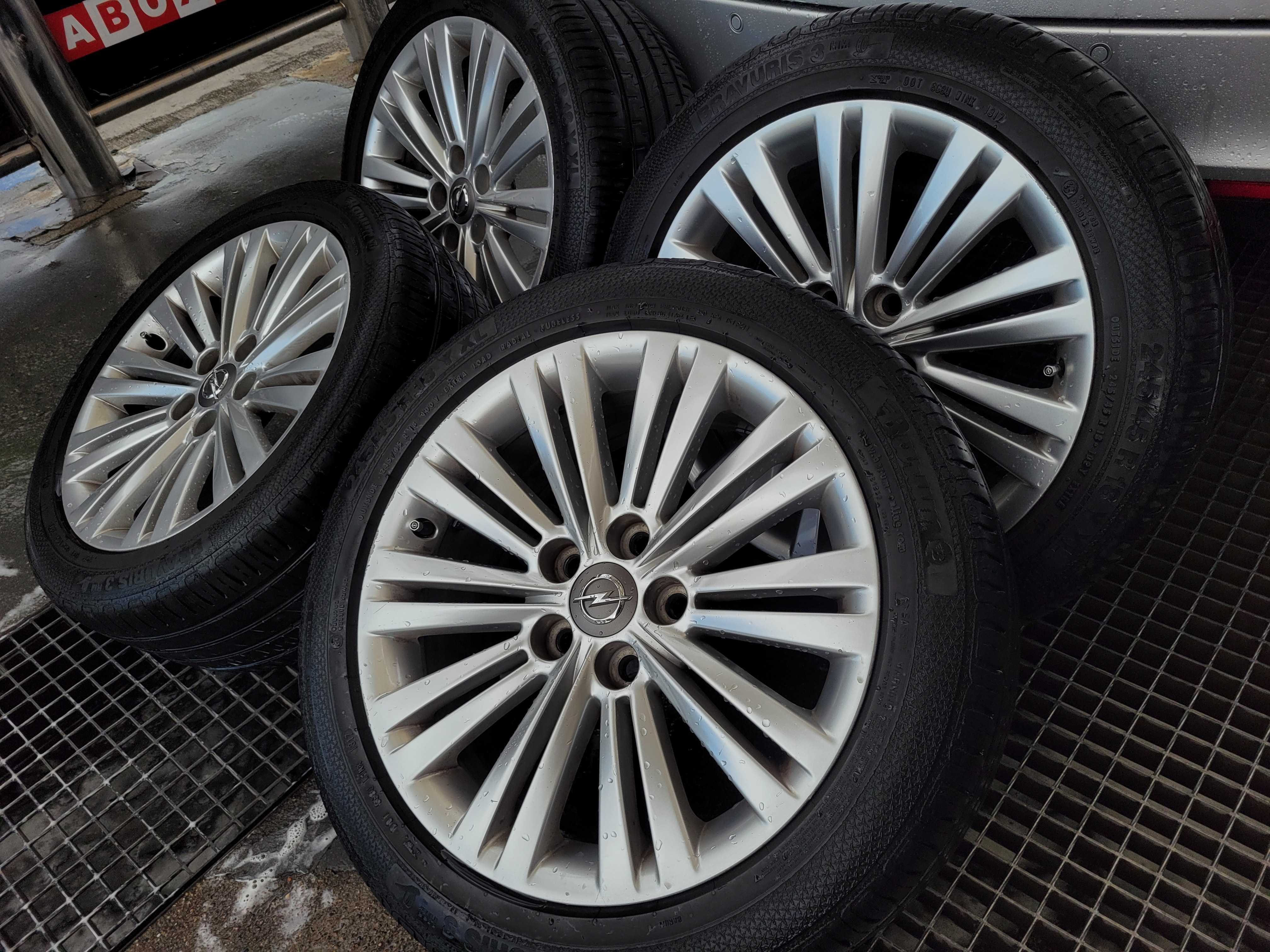 Alufelgi R18 5x120 Opel Insignia z oponami 245/45 R18