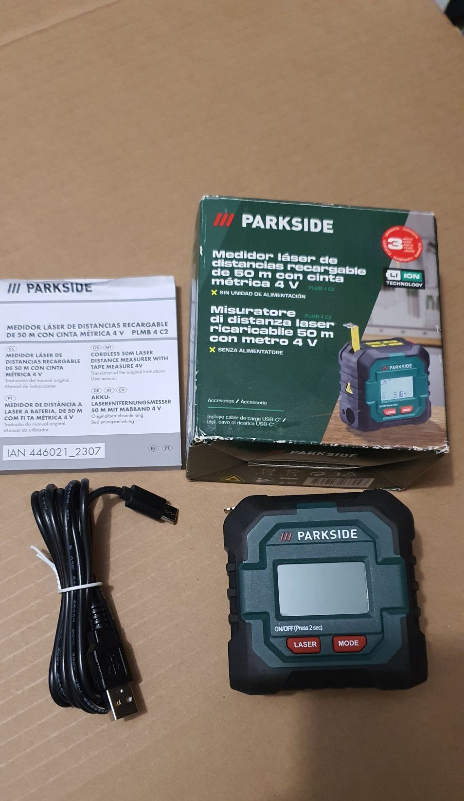 Medidor laser Parkside