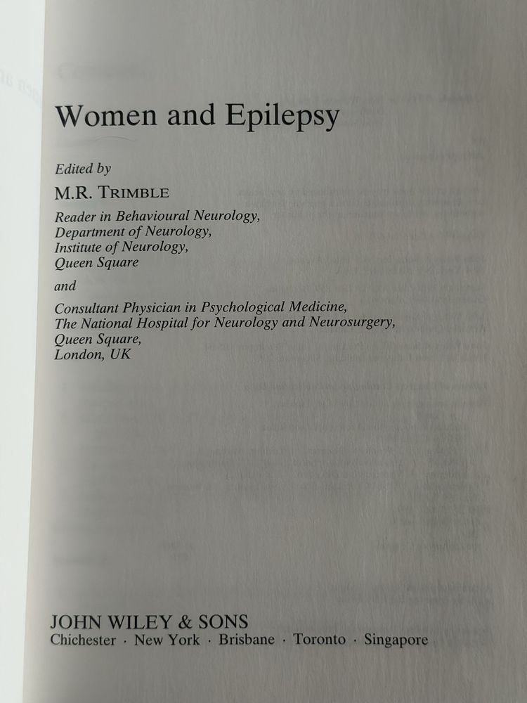 Women and Epilepsy